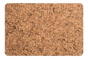 Round corner cork placemats Heat insulation mat 3mm4 Round corner cork placemats Heat insulation mat 3mm4