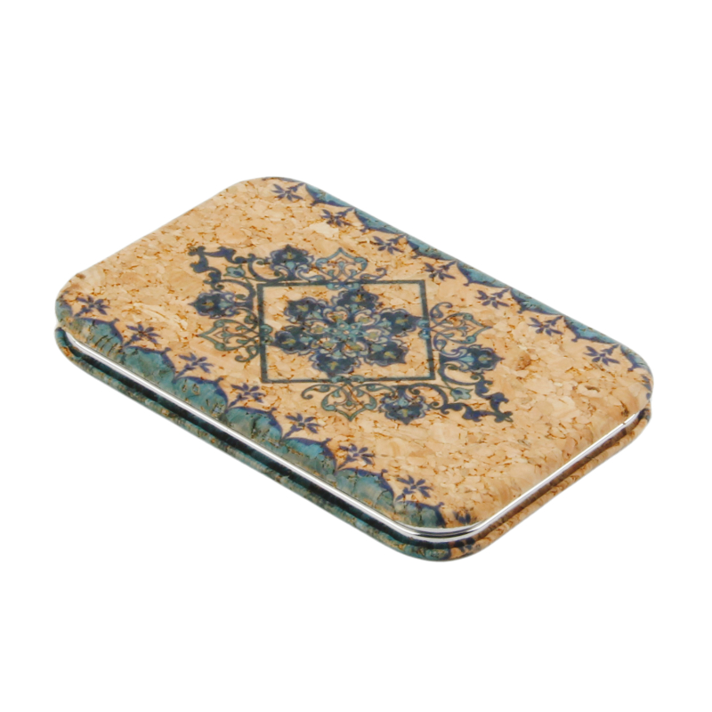 Cork Compact Mirror Rectangle 0.4inch 5 Collection