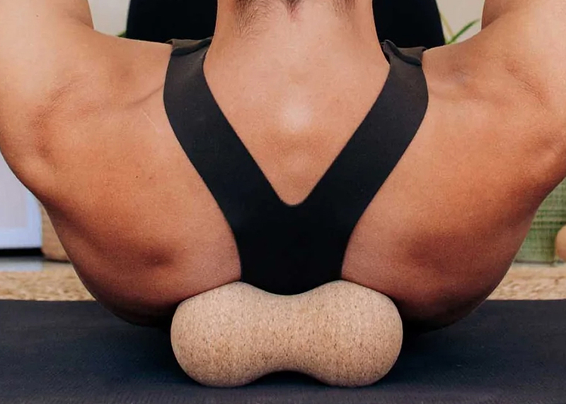 Cork Peanut Massage Ball Yoga & Sports
