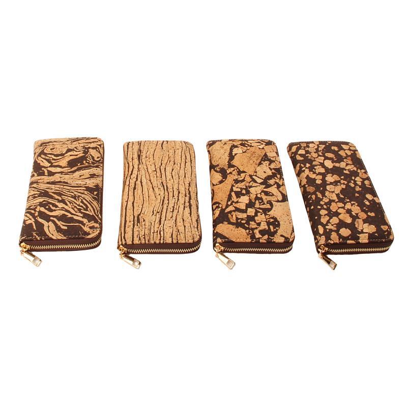 Cork Wallet Long Coffee 1 Collection
